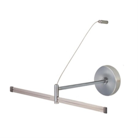 Jesco 36 In. Wall Monorail Power Feed Extends Power Feed MA-WMPF36SN